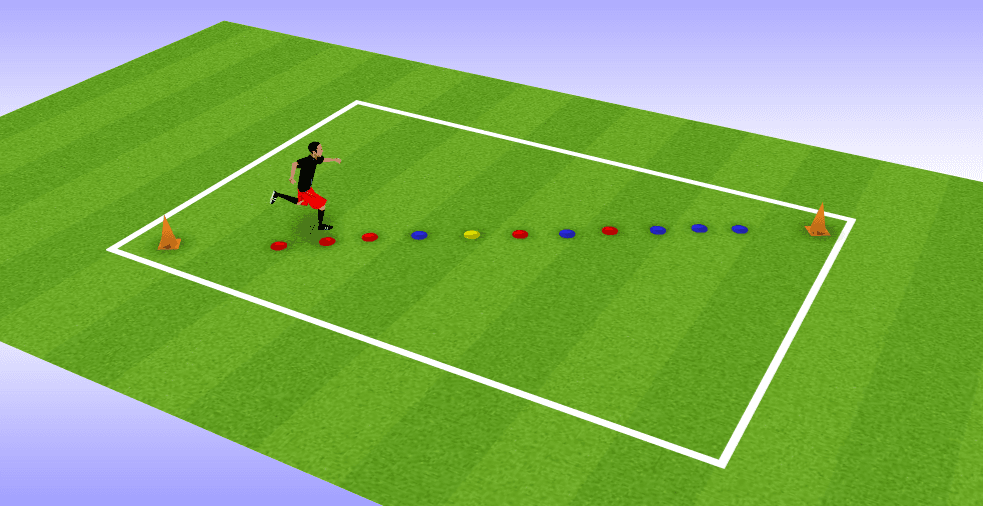 QSTDGVPW Lot 5 Arches D’Entraînement Football – Slalom, Dribble, Agilité, Équipement Portable Intérieur Extérieur